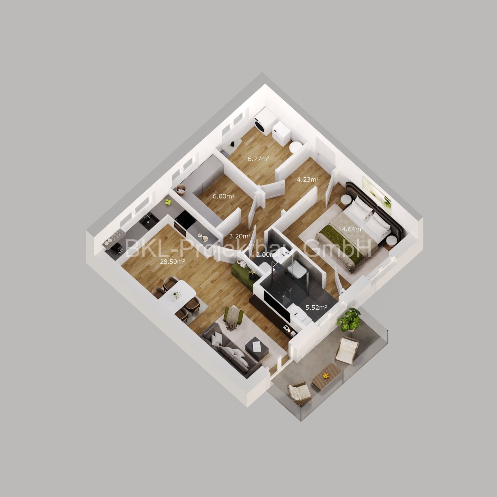 Exklusive Neubau - Eigentumswohnung im Stadtzentrum von Meppen